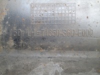 фото thumb №5, Накладка порог порог левая перед honda civic vii hb 5d lift