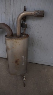 фото thumb №2, Volvo s60 ii v60 i выхлоп гаситель конечный труба