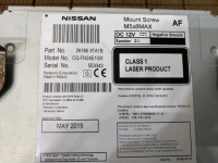 фото thumb №5, Nissan altima l33 12-15 оригінальні заводські магнітола cd 28185-3ta1b oem номер