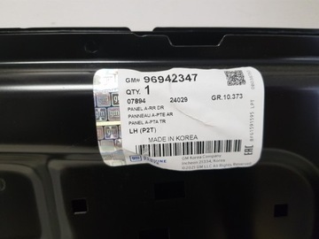 фото thumb №8, Новое оригинальные дверь левая задние левая зад chevrolet aveo t255 hb 07-11