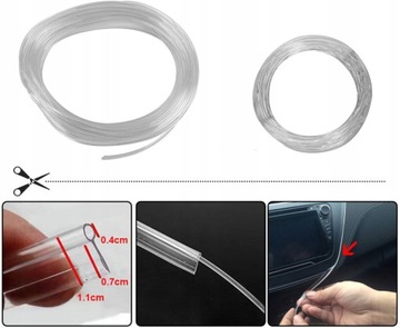 фото thumb №13, Оптоволокно led do автомобиля elwire освещение rgb фоновый app блютуз 6m