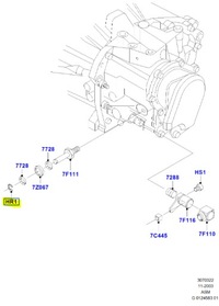 фото thumb №7, Фланець вичавний ford fiesta 01-08 / fusion 01-12 оригінальний номер 1130331