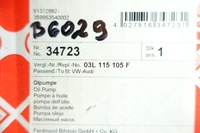фото thumb №8, Насос масла 03l115105f vw transporter t5 golf vi amarok sharan febi 34723