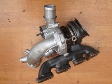 фото thumb №7, Opel astra j 1.4 turbo турбонагнетатель 55565353 коллектор нет треснутый ok nr1