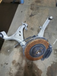 фото thumb №5, Поворотный кулак левый перед mercedes gle w166 1663320901