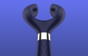SATISFYER СДВИЖНОЙ ДВУХСТОРОННИЙ ВИБРАТОР ДЛЯ ПАР, МАССАЖЕР КЛИТОРАЛЬНЫХ сосков