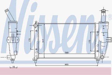 фото thumb №14, Радиаторов двигателя nissens 61764 46745043