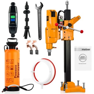 Wiertnica do betonu 3950 Watt FI 255 Hydronetka Zestaw 3