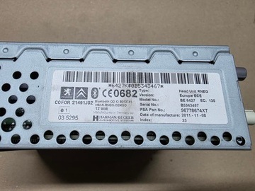 фото thumb №3, Радіо навігація citroen peugeot rneg 96778674xt 22