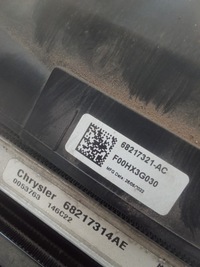 фото thumb №13, Chrysler pacifica 17- радіатор вентилятор 3.6b usa