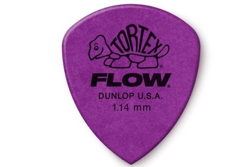 Медиатор Dunlop FLOW Tortex 1,14 мм 1 шт.