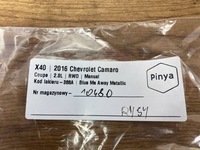 фото thumb №10, Захист ремінь натягувача заглушка chevrolet camaro 2016+