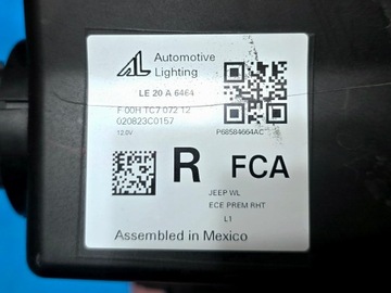 фото thumb №14, Jeep grand cherokee wl 2021 2024 полный led фара лампа передняя правая eu