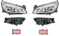 фото thumb №1, Фара лампа opel astra j 09-12 hella l+p