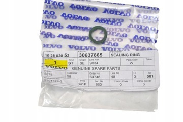 фото thumb №1, Volvo c30 c70 прокладка уплотнительное кольцо щупа масла оригинальный номер