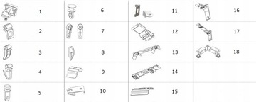 Потолочный карниз MS ЧЕРНЫЙ 220 см, одинарный