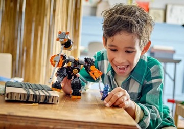 LEGO 71806 NINJAGO Столовая площадка элементаля земли Коула
