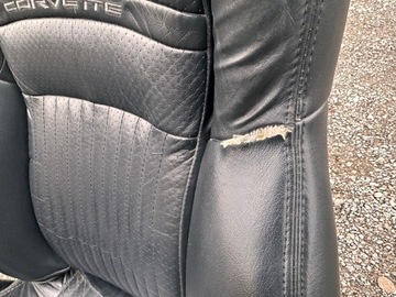 фото thumb №8, Сиденья сиденье водителя пассажира перед передние кожа chevrolet corvette c5