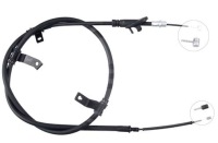 фото thumb №1, Трос гальма ручного hyundai sonata 98-04 lt