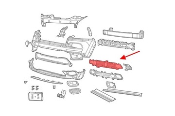 фото thumb №12, Руль впуск воздуха 68246267ab jeep cherokee v kl 2014-2018