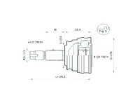 Купить Шарнир приводной fiat marea 2,4td statim, фото thumb