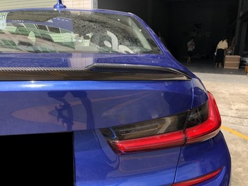 фото thumb №11, Карбон спойлер спойлер крыло спойлер bmw g20 3 серия 330i g80 m3 2019-24