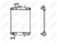 Nrf радиатор daihatsu Цена, фото thumb