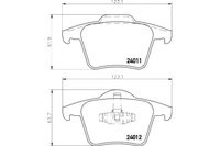 фото thumb №1, Hella pagid гальмівні колодки гальмівні volvo xc90 i d5
