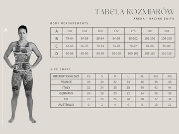 Женский спортивный костюм Arena Powerskin Carbon Core Flex с открытой спиной R.UK24