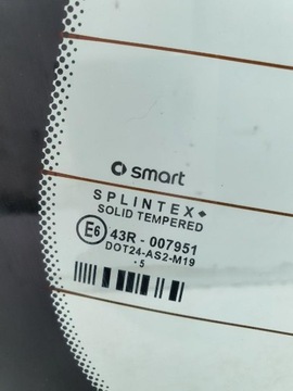 фото thumb №4, Стекло зад задняя smart forfour 454