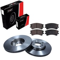 фото thumb №1, Гальмівні диски+ гальмівні колодки перед nissan note 2006-13 clio iii