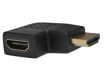 Угловой адаптер Боковая розетка HDMI 270 градусов UltraHD 4K/30 Гц
