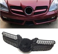 фото thumb №5, Решётка радиатора решётка радиатора mercedes slk r171 slk200 300 350 slk55 2008-2010 впуск , решётка