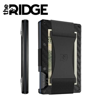 Мужской кошелек The Ridge с блокировкой RFID, роскошный брендовый держатель для кредитных карт с идентификатором