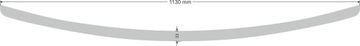 фото thumb №9, Планка na бампер nissan qashqai +2 2008-2013