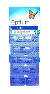 GLUKOMETR OPTIUM XIDO NEO - DUŻY ZESTAW - KETO/GLU