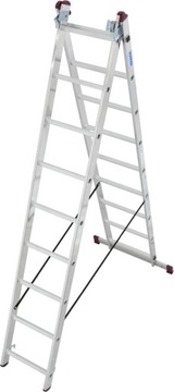 МНОГОФУНКЦИОНАЛЬНАЯ АЛЮМИНИЕВАЯ ЛЕСТНИЦА 3X9 6,2М 150КГ Corda Krause