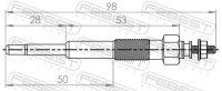 фото thumb №3, Свічка розжарювання do toyota carina vii 2.0 td