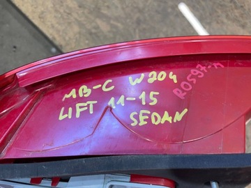 фото thumb №13, Mercedes c клас w204 рестайлінг 11-15 sedan лампа ліва зад задня