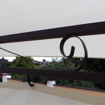 Pawilon MINZO LED 3x4m Namiot Imprezowy Ogrodowy LED KREMOWY