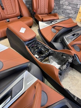 фото thumb №6, Сиденья комплектный средство обшивки диван m power bmw f97 x3m g01 x3 tartufo