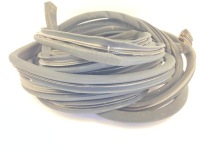 Уплотнители велюровые дверь чёрные 4шт комплект  mercedes w140 Оригинал, фото thumb