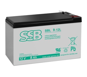 Zestaw akumulatorów do APC RBC9 SSB SBL 9-12L x2