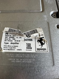 фото thumb №3, Ferrari sf90 stradale усилитель аудио 342996...