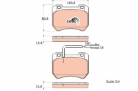 Gdb1904 гальмівні колодки гальмівні Доставка, фото thumb