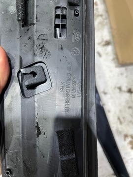 фото thumb №11, 87856-n7100 планка накладка крила лівий зад ліва задня tucson iv чорний