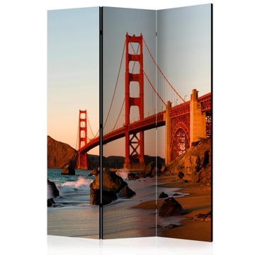 Ширма-штора Golden Gate Bridge запад 135x172