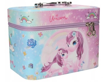 КОРОБКА, КОСМЕТИЧКА, ЧЕМОДАН L UNICORN единорог