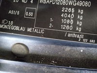 фото thumb №7, Bmw e83 x3 кришка багажника багажника montegoblau przedlift