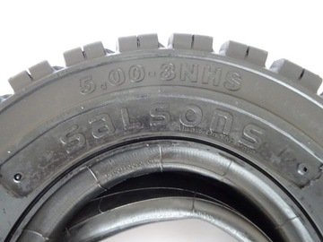 Пневматическая шина 5.00x8 в сборе